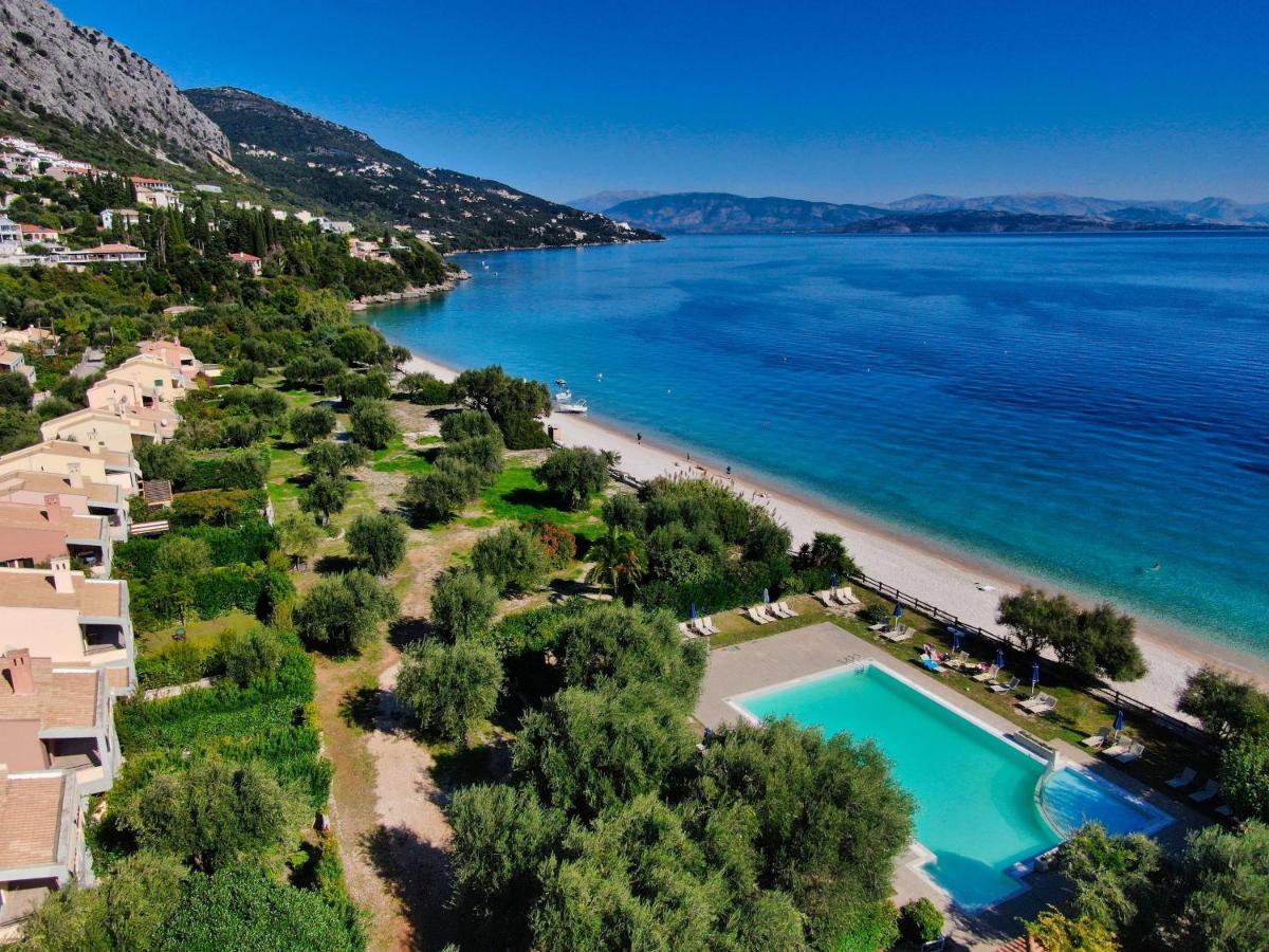 Pebbles And Sea At Barbati With Shared Pool Apartment Luaran gambar