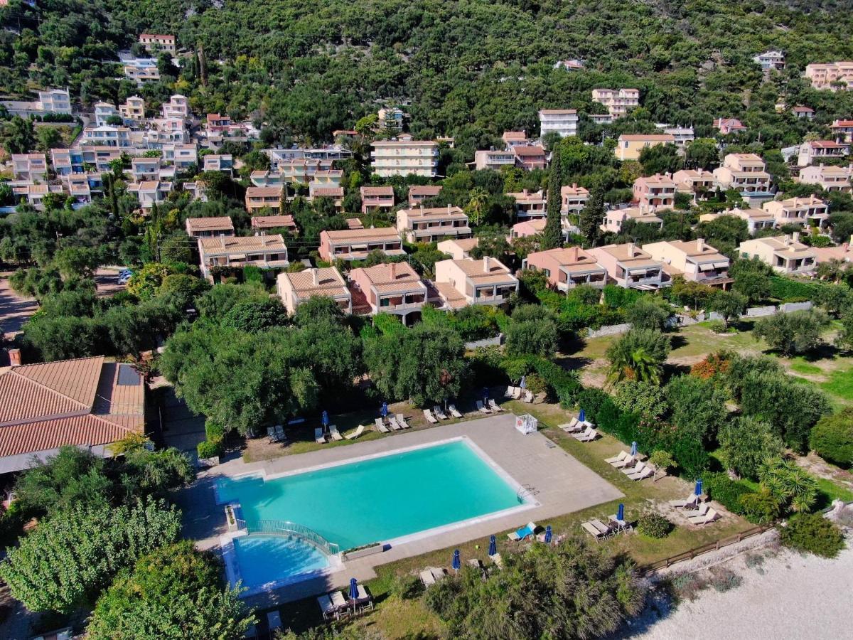 Pebbles And Sea At Barbati With Shared Pool Apartment Luaran gambar